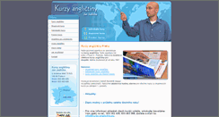 Desktop Screenshot of kurzy-anglictiny.eu