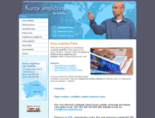 Tablet Screenshot of kurzy-anglictiny.eu